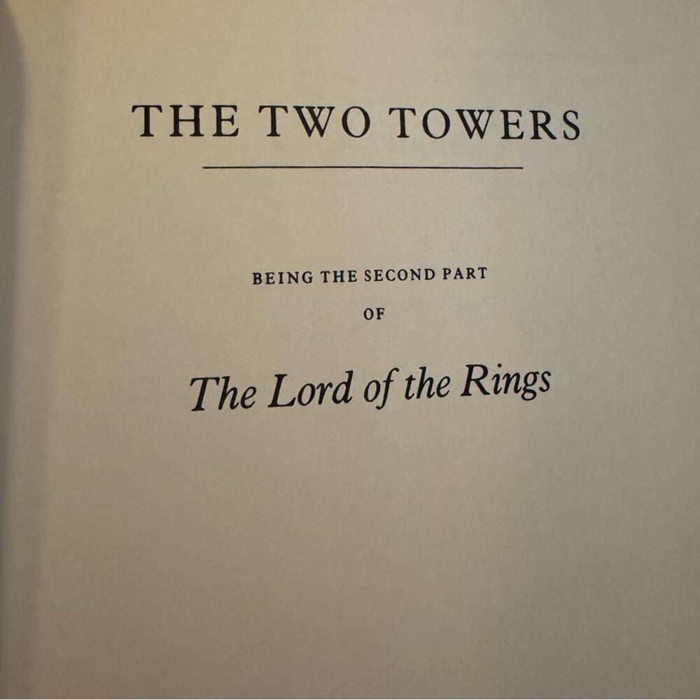 J. R. R. Tolkien
The Two Towers (The Lord of the Rings, Part 2) - Picture 6 of 10